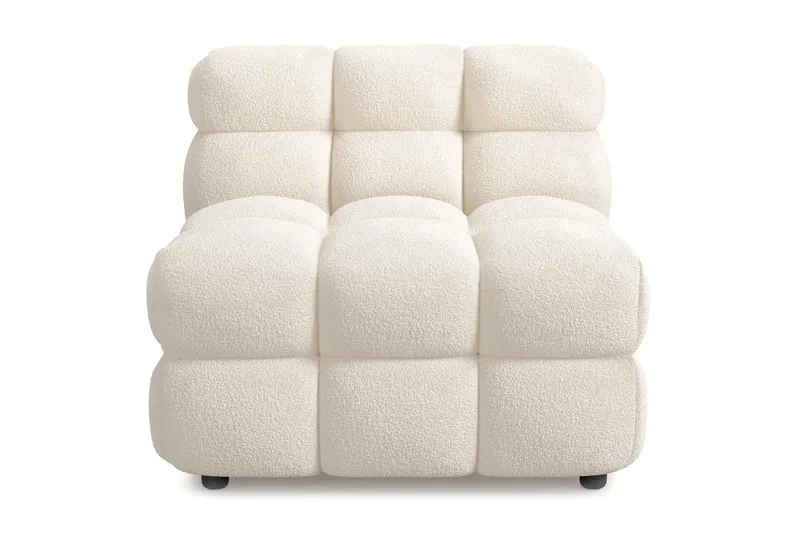 Elise Bubblig Soffgrupp 3-sits Soffa + Fåtölj - Beige - Möbler - Vardagsrum - Soffgrupper