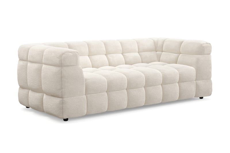 Elise Bubblig Soffgrupp 3-sits Soffa + Fåtölj - Beige - Möbler - Vardagsrum - Soffgrupper