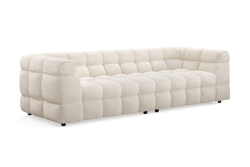 Elise Bubblig Soffgrupp 4-sits Soffa + Fåtölj - Beige - Möbler - Vardagsrum - Soffgrupper