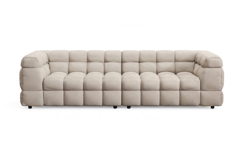 Elise Bubblig Soffgrupp 4-sits Soffa + Fåtölj - Beige - Möbler - Vardagsrum - Soffgrupper