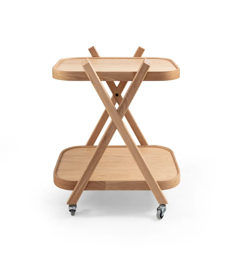 Elith Serveringsbord 70x70x50 cm - Ek - Möbler - Vardagsrum - Serveringsvagn & drinkvagn