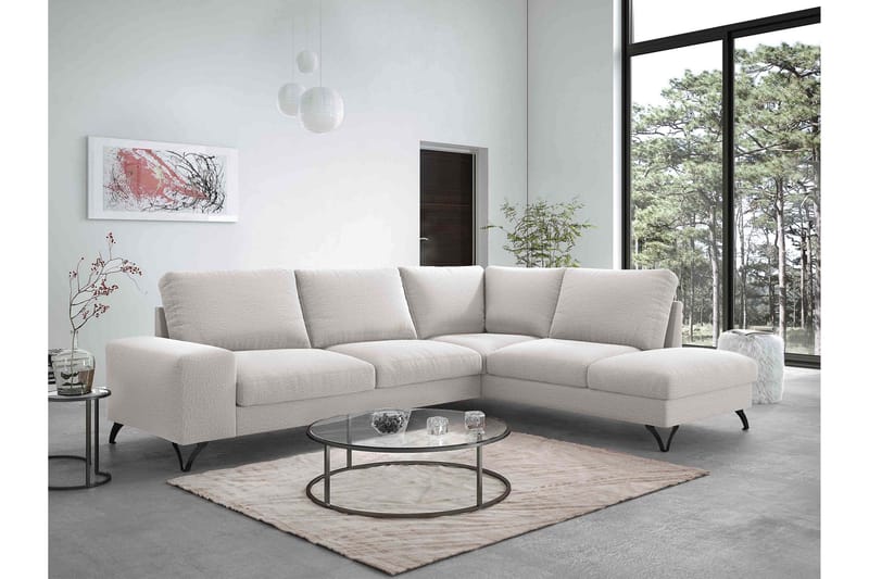 Emet Bäddsoffa med Schäslong 4-sits - Brun - Möbler - Vardagsrum - Bäddsoffor