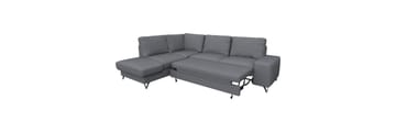 Emet Bäddsoffa med Schäslong 4-sits - Grå - Möbler - Vardagsrum - Bäddsoffor