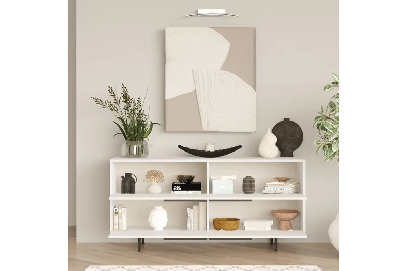 Erhan Möbelset För Vardagsrum - Vit - Möbler - Vardagsrum - Möbelset för vardagsrum