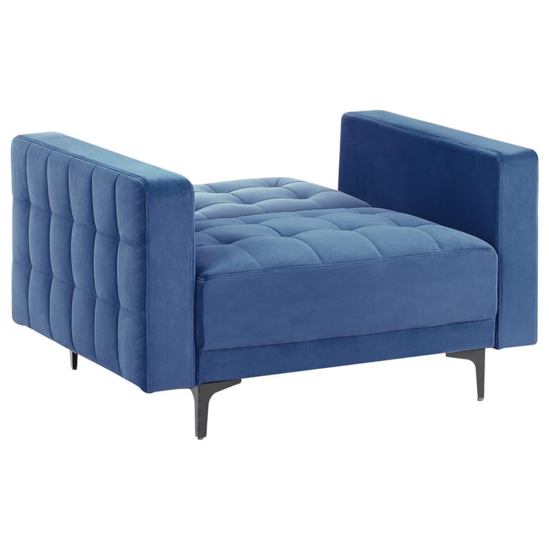 Fåtölj Aberdeen - Blå, Svart - Möbler - Vardagsrum - Fåtöljer - Bäddfåtöljer