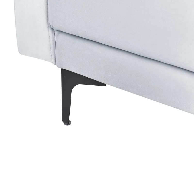 Fåtölj Aberdeen - Ljusgrå, svart - Möbler - Vardagsrum - Fåtöljer - Liggfåtöljer