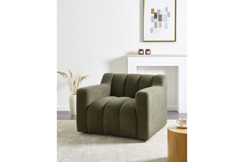 Fåtölj Agerup - Grön - Möbler - Vardagsrum - Fåtöljer