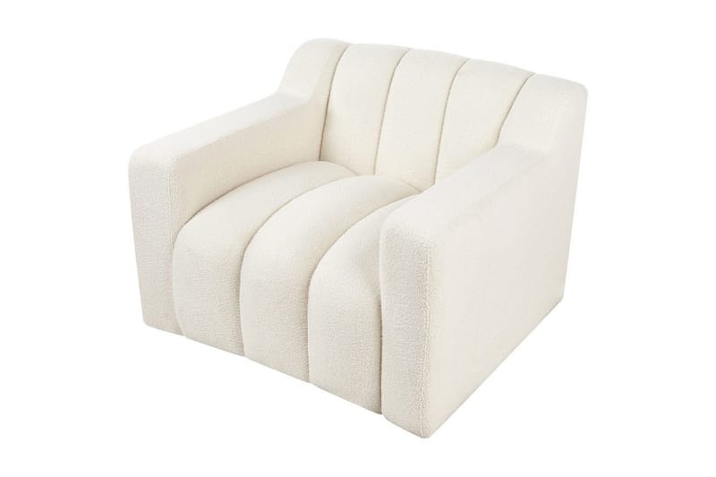Fåtölj Agerup - Vit - Möbler - Vardagsrum - Fåtöljer