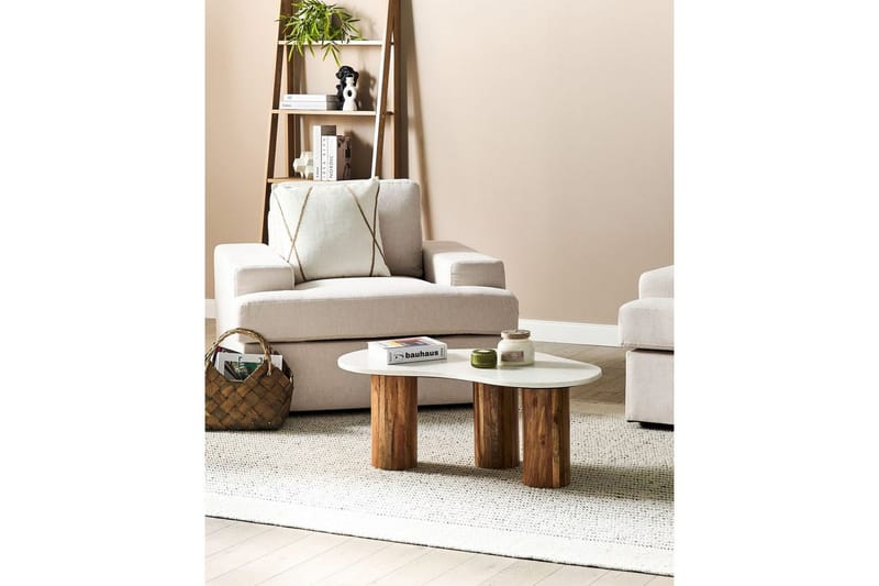 Fåtölj Alla set om 2 Beige - Beige - Möbler - Vardagsrum - Fåtöljer