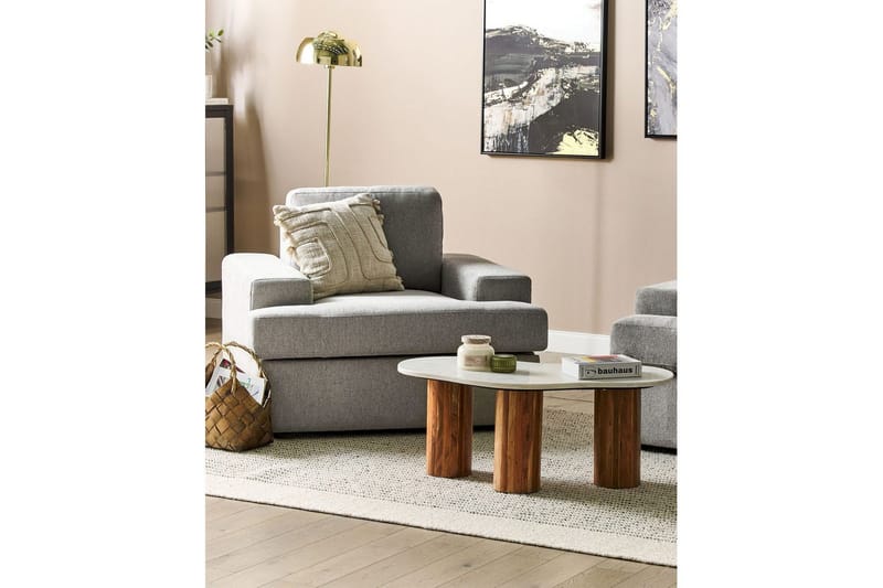 Fåtölj Alla set om 2 Grå - Grå - Möbler - Vardagsrum - Fåtöljer