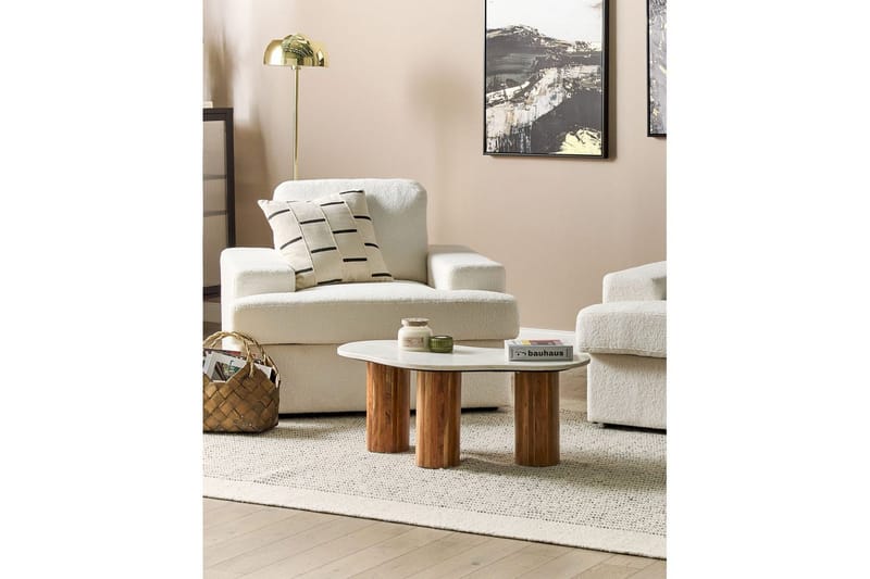 Fåtölj Alla set om 2 Vit - Vit - Möbler - Vardagsrum - Fåtöljer