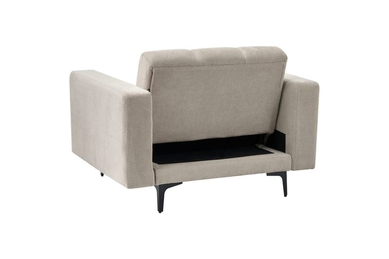 Fåtölj Alnes Beige/svart - Beige/svart - Möbler - Vardagsrum - Fåtöljer