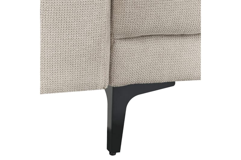 Fåtölj Alnes Beige/svart - Beige/svart - Möbler - Vardagsrum - Fåtöljer