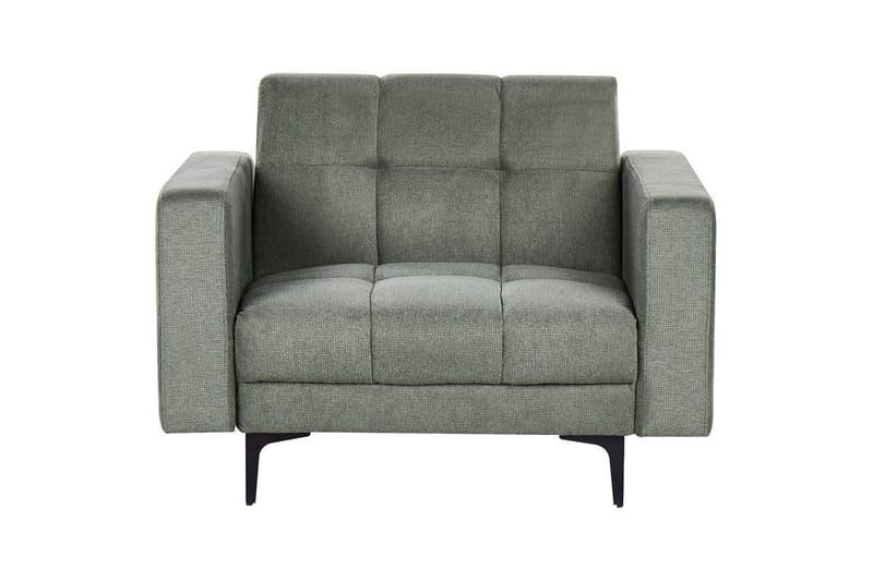 Fåtölj Alnes Grön/Svart - Grön/Svart - Möbler - Vardagsrum - Fåtöljer