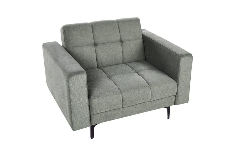 Fåtölj Alnes Grön/Svart - Grön/Svart - Möbler - Vardagsrum - Fåtöljer