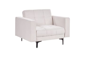 Fåtölj Alnes Off-white/Svart
