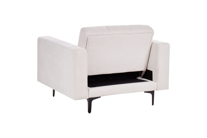 Fåtölj Alnes Off-white/Svart - Off-white/Svart - Möbler - Vardagsrum - Fåtöljer