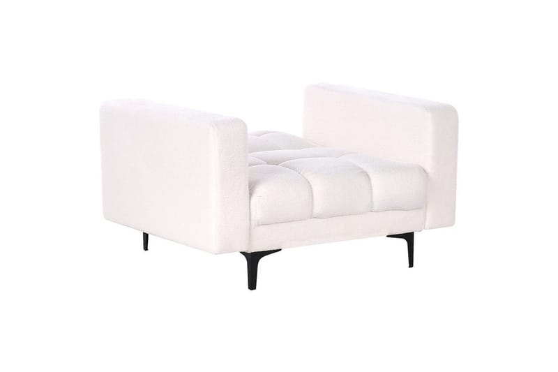 Fåtölj Alnes Vit/Svart - Vit/Svart - Möbler - Vardagsrum - Fåtöljer