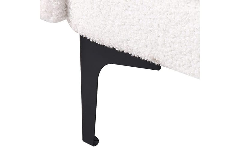 Fåtölj Alnes Vit/Svart - Vit/Svart - Möbler - Vardagsrum - Fåtöljer