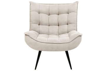 Fåtölj Alvesta - Beige, svart - Möbler - Vardagsrum - Fåtöljer