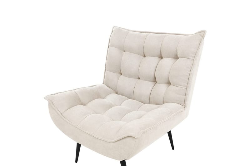 Fåtölj Alvesta - Beige, svart - Möbler - Vardagsrum - Fåtöljer