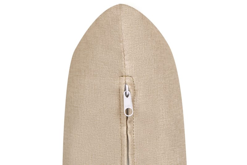 Fåtölj Asker - Sandbeige, ljust trä - Möbler - Vardagsrum - Fåtöljer