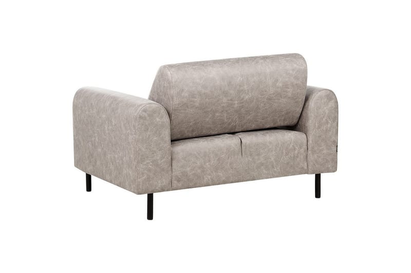 Fåtölj Askim - Ljusgrå, svart/Polyester - Möbler - Vardagsrum - Fåtöljer