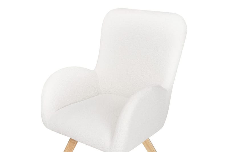 Fåtölj Bjarn - Vit - Möbler - Vardagsrum - Fåtöljer