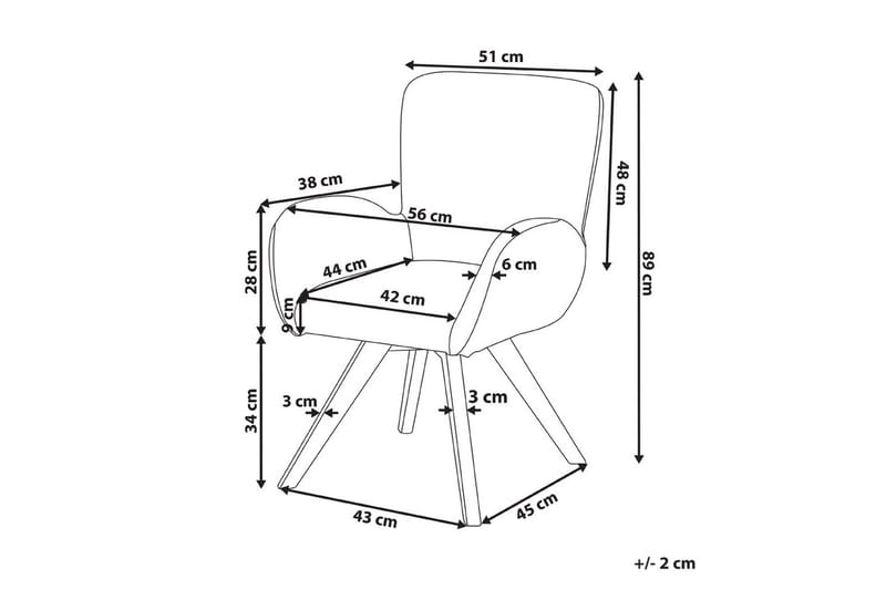 Fåtölj Bjarn - Vit - Möbler - Vardagsrum - Fåtöljer