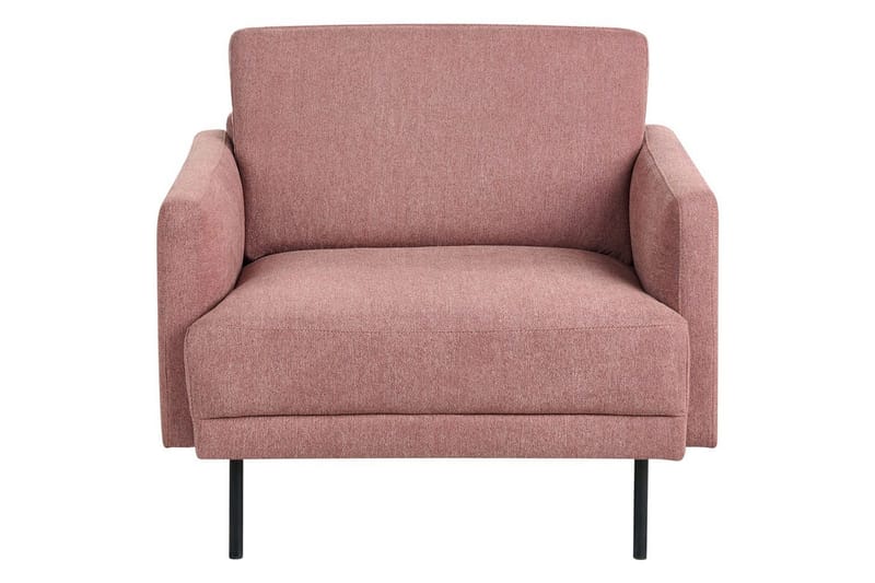 Fåtölj Breda - Rosa, Svart - Möbler - Vardagsrum - Fåtöljer
