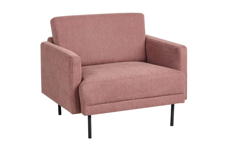 Fåtölj Breda - Rosa, Svart - Möbler - Vardagsrum - Fåtöljer
