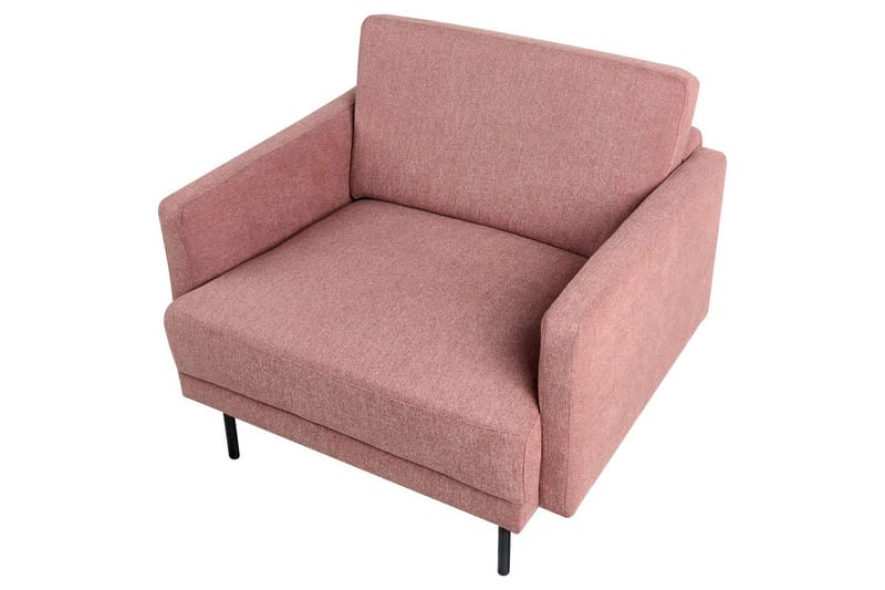Fåtölj Breda - Rosa, Svart - Möbler - Vardagsrum - Fåtöljer