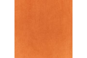 Fåtölj Delary - Orange, svart - Möbler - Vardagsrum - Fåtöljer