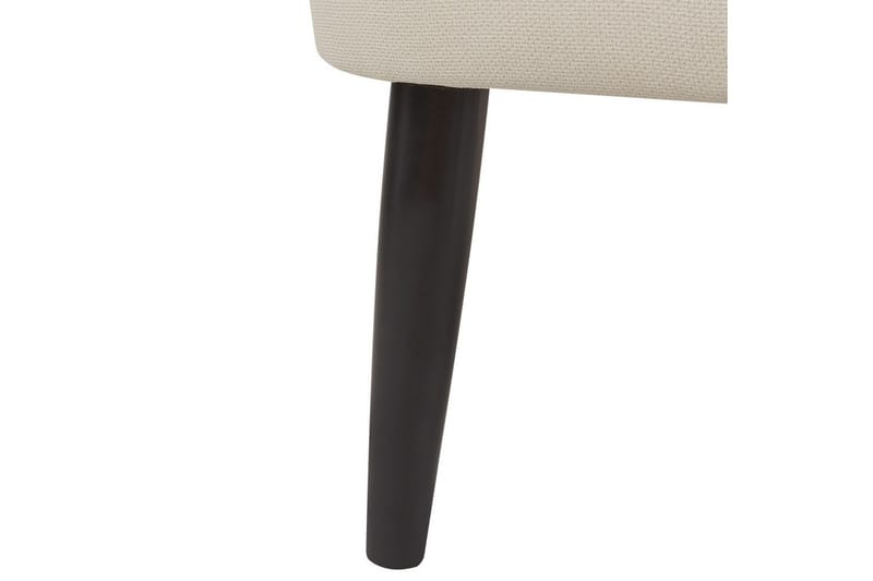 Fåtölj Dvenberg - Beige, svart, ljust trä - Möbler - Vardagsrum - Fåtöljer