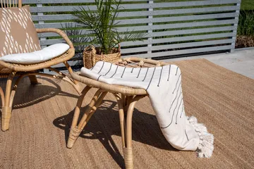 Fåtölj Ella Utomhus - Off-white - Utemöbler - Utestolar & fåtöljer - Utefåtöljer & loungefåtöljer