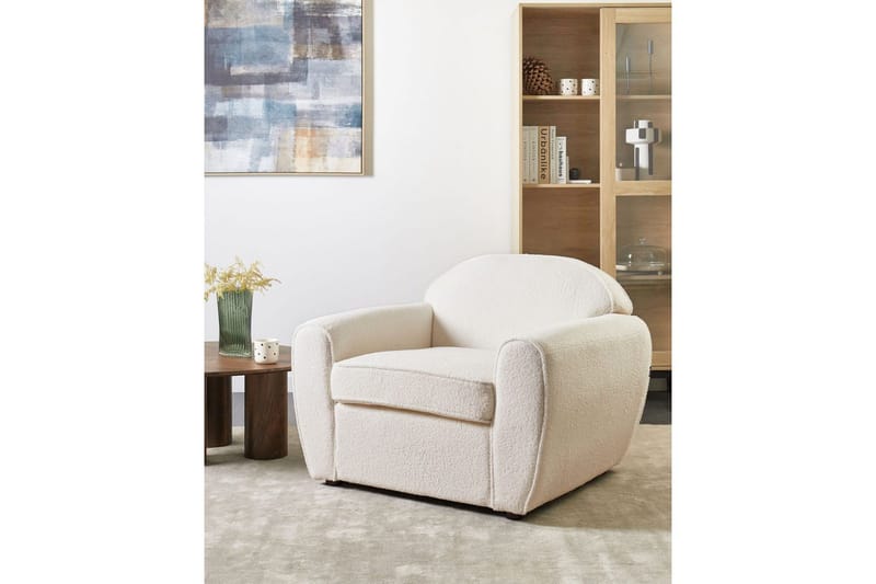 Fåtölj Ellede - Beige - Möbler - Vardagsrum - Fåtöljer