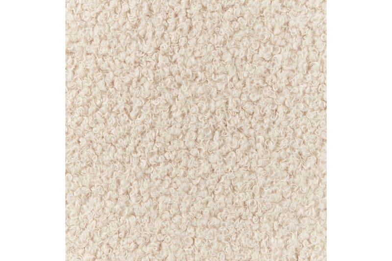 Fåtölj Esrum Beige/mörkt trä, Bouclé - Beige/mörkt trä, Bouclé - Möbler - Vardagsrum - Fåtöljer