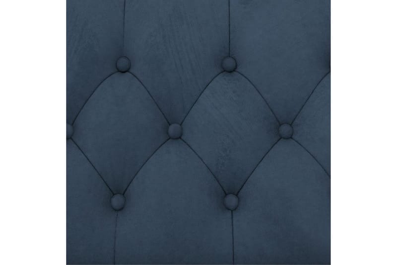 Fåtölj Felix Blå, Sammet/Trä/Metall - Blå, Sammet/Trä/Metall - Möbler - Vardagsrum - Fåtöljer