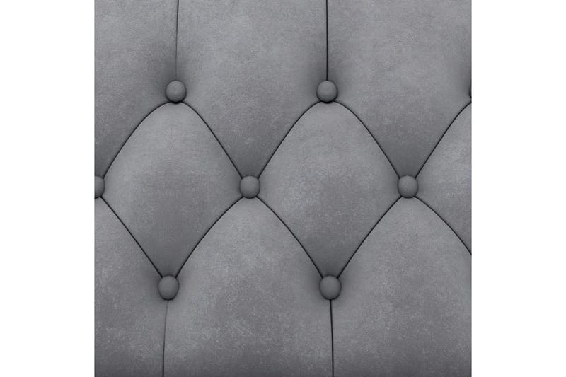 Fåtölj Felix Ljusgrå, Sammet/Trä/Metall - Ljusgrå, Sammet/Trä/Metall - Möbler - Vardagsrum - Fåtöljer