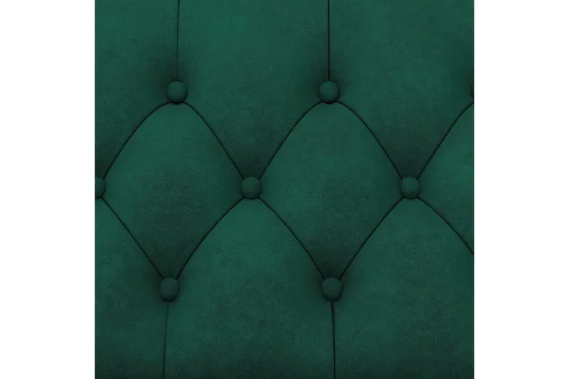 Fåtölj Felix Mörkgrön, Sammet/Trä/Metall - Mörkgrön, Sammet/Trä/Metall - Möbler - Vardagsrum - Fåtöljer