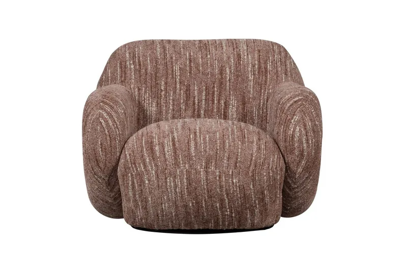 Fåtölj Folke - Gammal Rosa Melange - Möbler - Vardagsrum - Fåtöljer