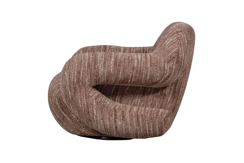 Fåtölj Folke - Gammal Rosa Melange - Möbler - Vardagsrum - Fåtöljer