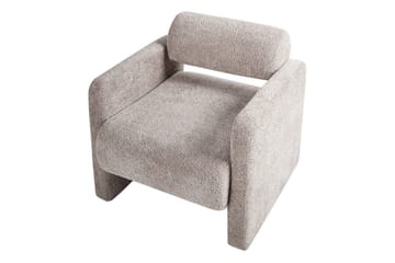 Fåtölj Hallsberg - Beige - Möbler - Vardagsrum - Fåtöljer