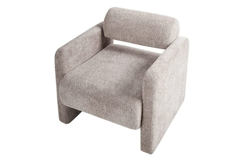 Fåtölj Hallsberg - Beige - Möbler - Vardagsrum - Fåtöljer