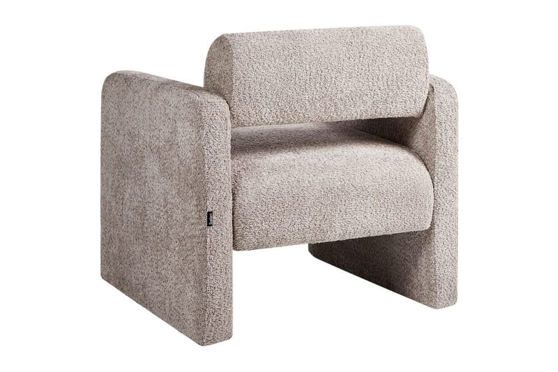 Fåtölj Hallsberg - Beige - Möbler - Vardagsrum - Fåtöljer