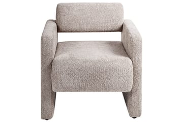 Fåtölj Hallsberg - Beige - Möbler - Vardagsrum - Fåtöljer
