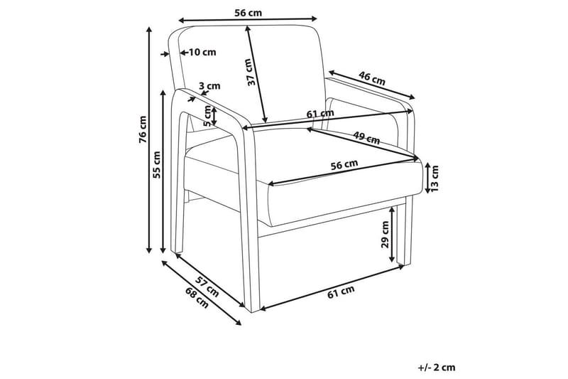 Fåtölj Hjo - Möbler - Vardagsrum - Fåtöljer