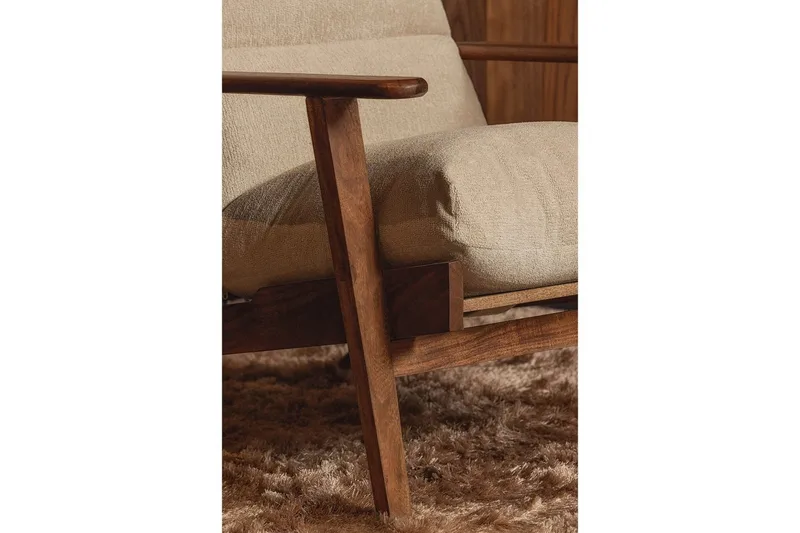 Fåtölj Houston - Naturell - Möbler - Vardagsrum - Fåtöljer