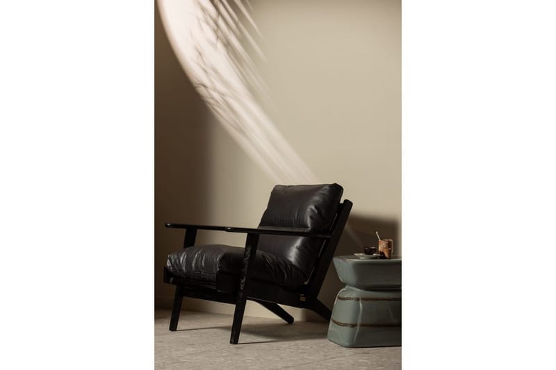 Fåtölj Houston - Svart - Möbler - Vardagsrum - Fåtöljer