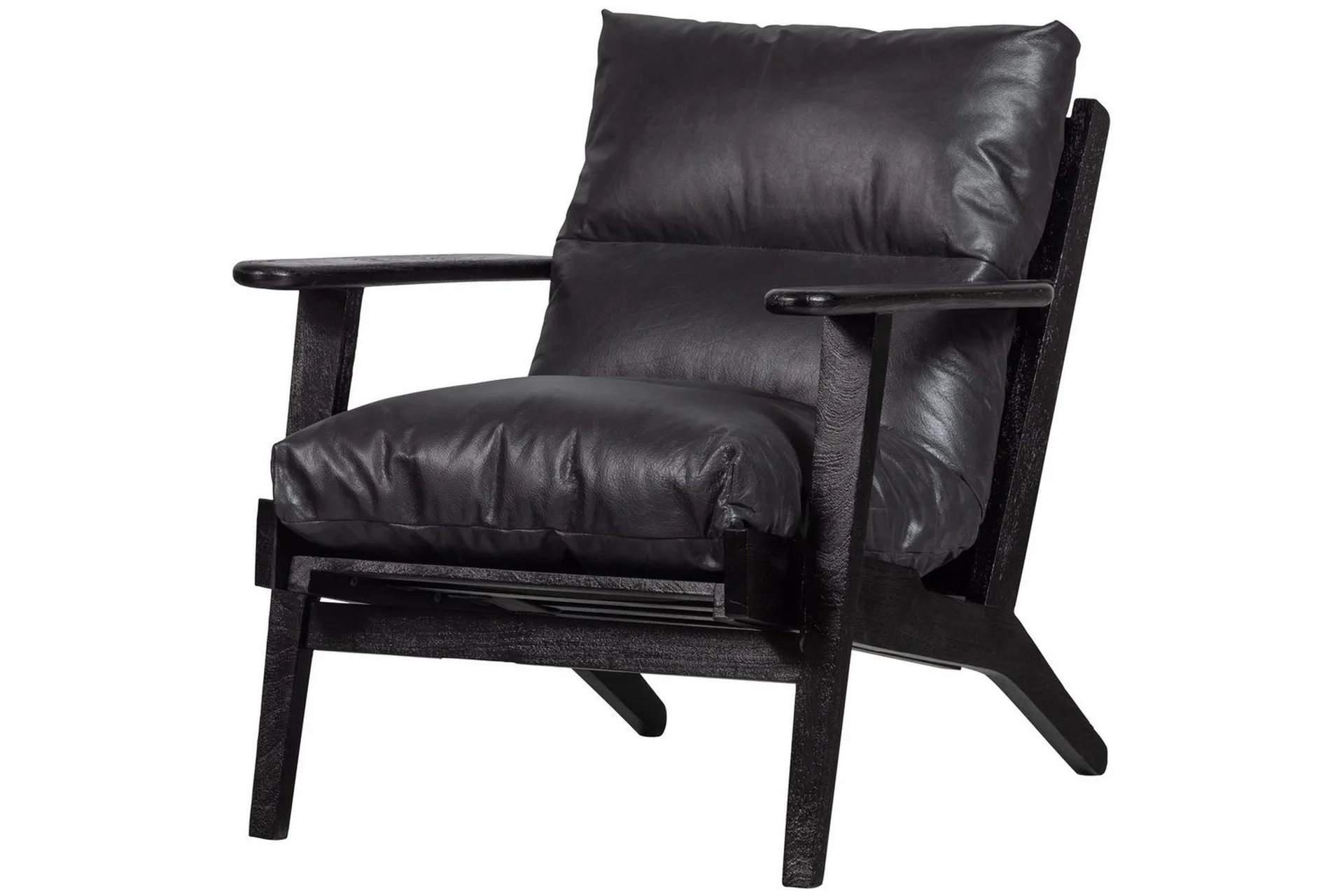 fåtölj houston - svart